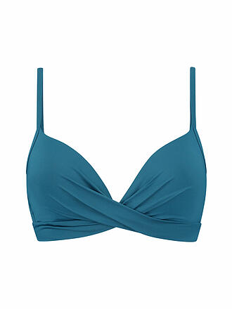 BEACHLIFE | Damen Bikinioberteil Petrol