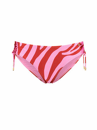 BEACHLIFE | Damen Bikinihose Pink Zebra