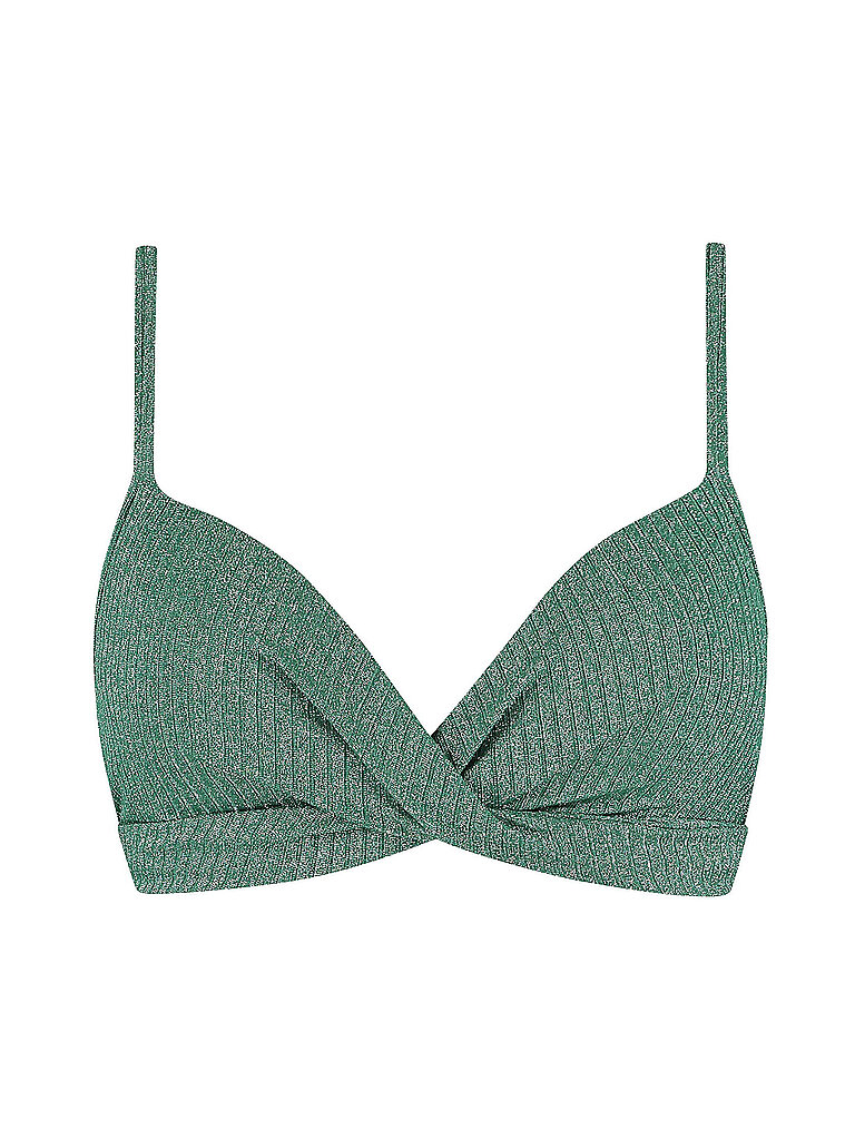BEACHLIFE Damen Bikinioberteil Twist dunkelgrün | 38D