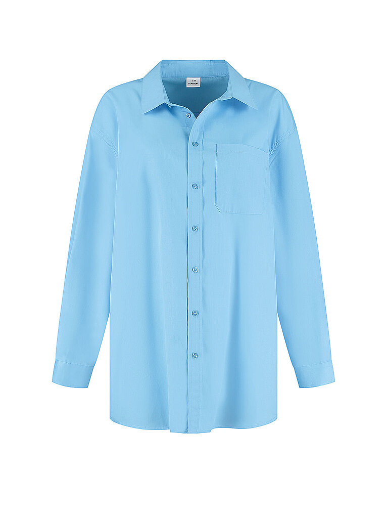 BEACHLIFE Damen Strandbluse hellblau | S/M