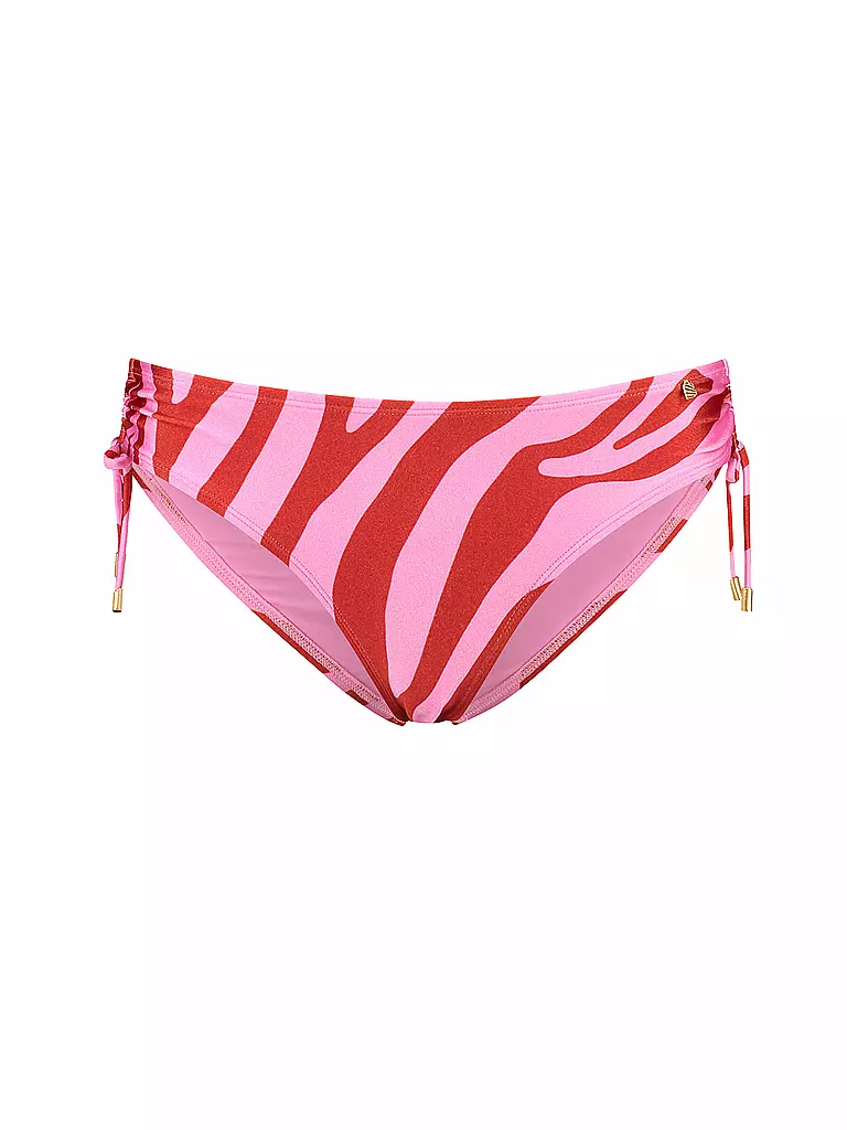 BEACHLIFE | Damen Bikinihose Pink Zebra | pink