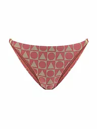 BEACHLIFE | Damen Bikinihose Rouge Graphics | dunkelrot