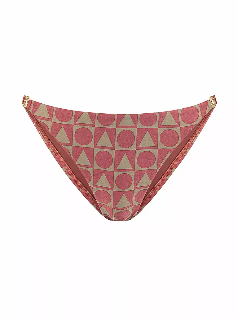 BEACHLIFE | Damen Bikinihose Rouge Graphics | dunkelrot