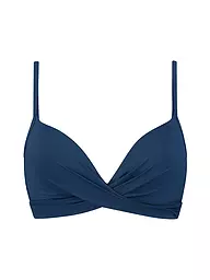 BEACHLIFE | Damen Bikinioberteil Navy | dunkelblau