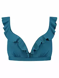 BEACHLIFE | Damen Bikinioberteil Petrol | petrol