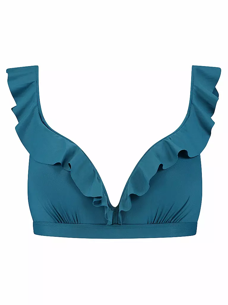 BEACHLIFE | Damen Bikinioberteil Petrol | petrol