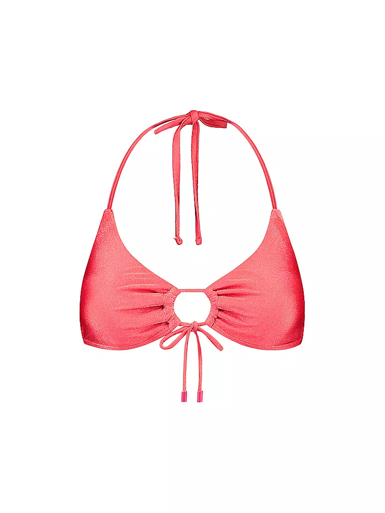 BEACHLIFE | Damen Bikinioberteil Red Shine | rot