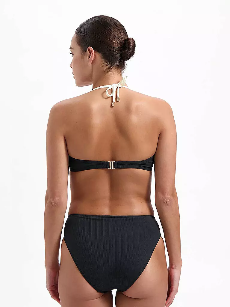 BEACHLIFE | Damen Bikinioberteil Vanilla And Black | schwarz