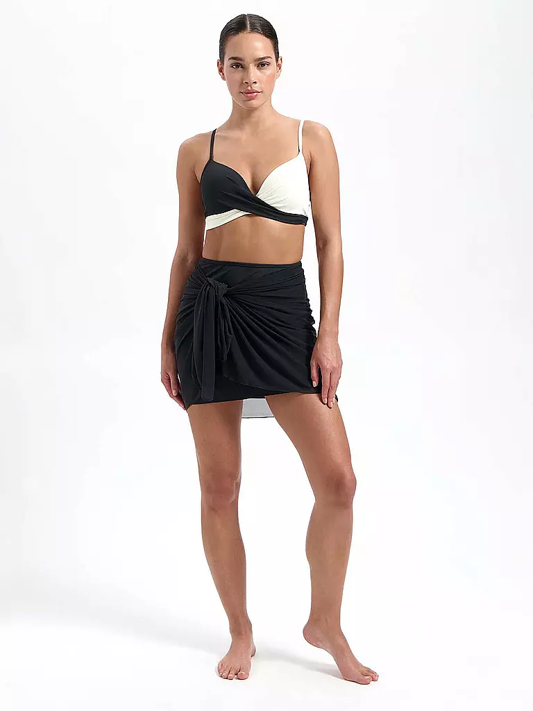 BEACHLIFE | Damen Rock Vanilla and Black | schwarz