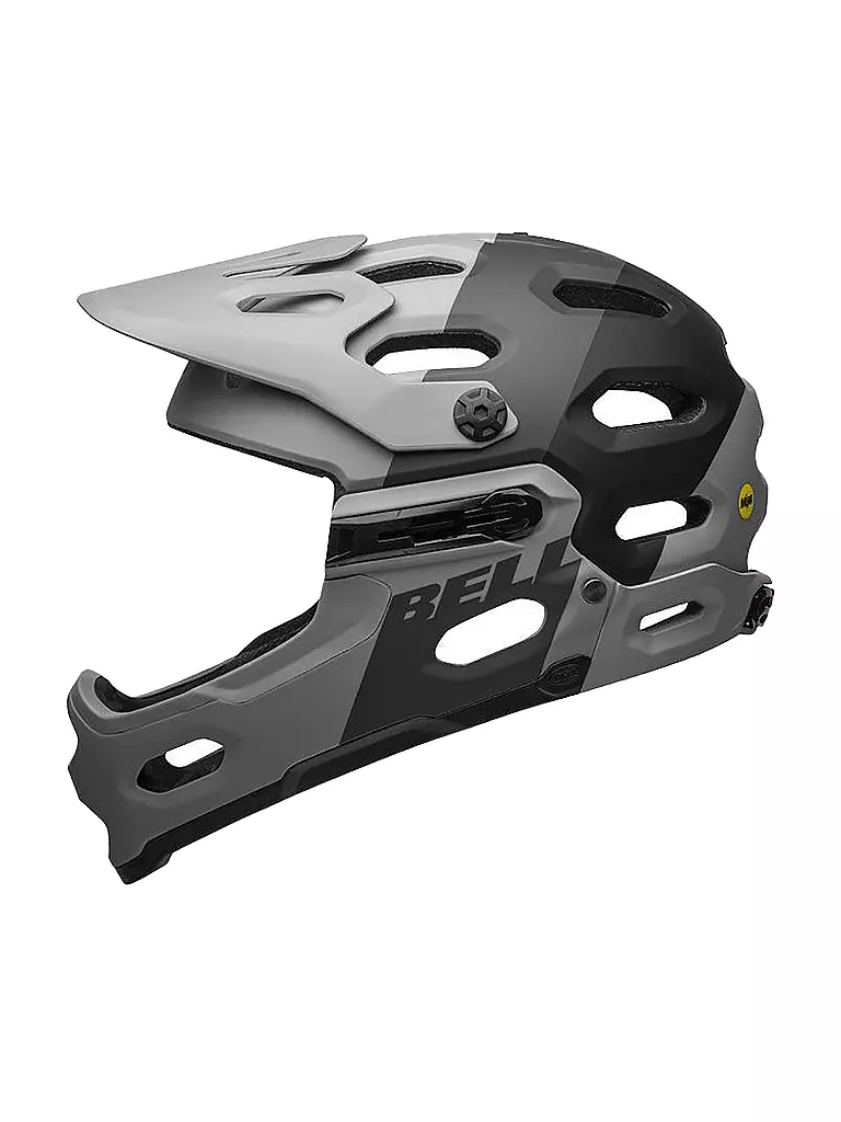 BELL | Fullface MTB-Helm Super 3R MIPS | grau