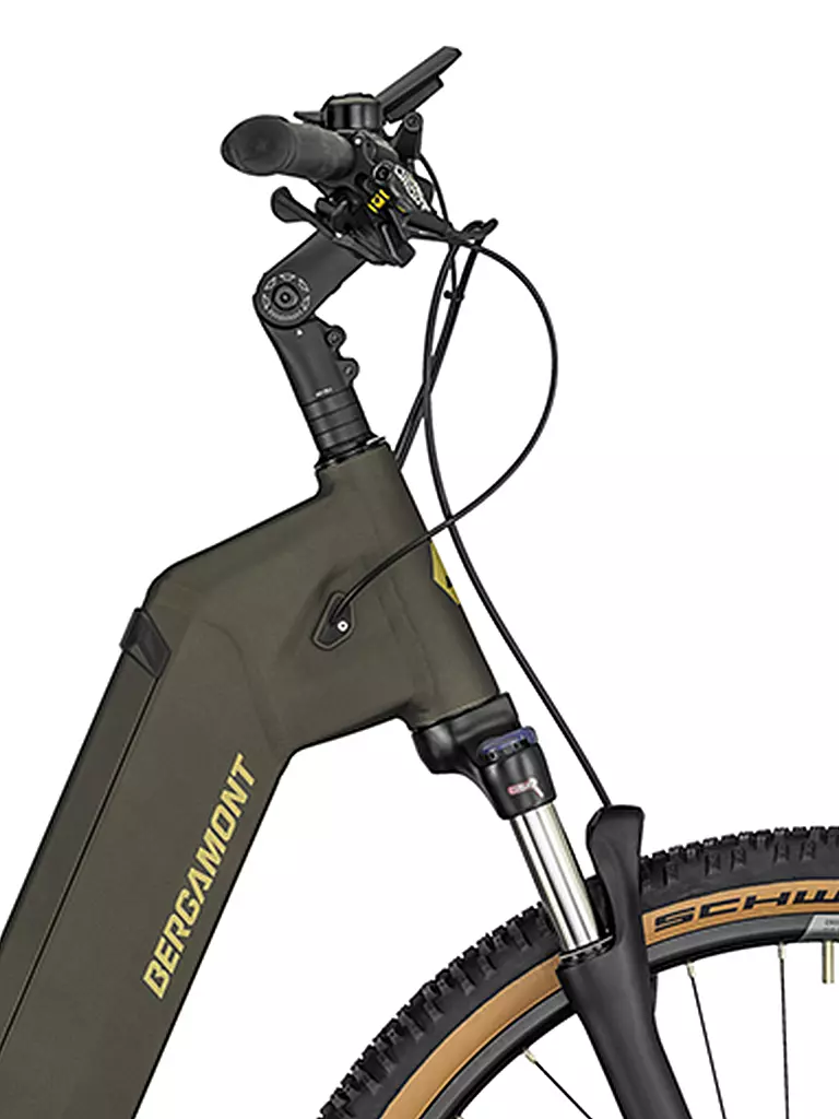 BERGAMONT | Damen E-Bike  E-Horizon SUV Cross Wave | olive