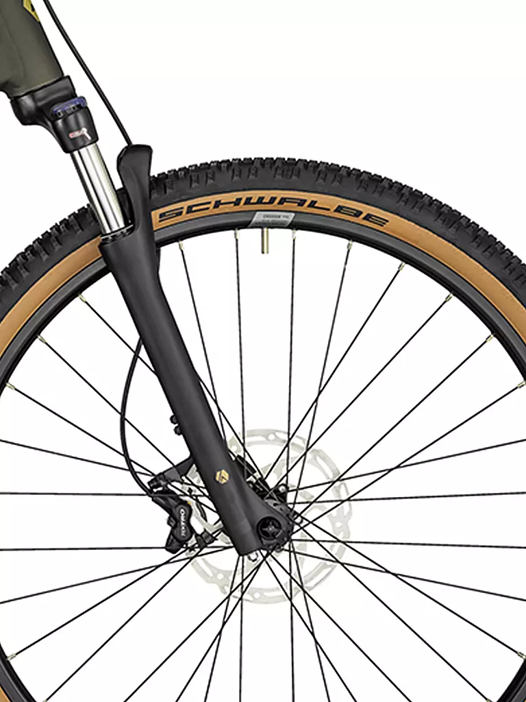 BERGAMONT | Damen E-Bike  E-Horizon SUV Cross Wave | olive
