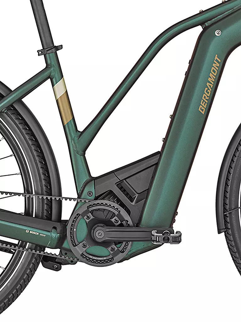 BERGAMONT | Damen E-Bike E-Horizon Elite 6 Belt Lady | dunkelgrün