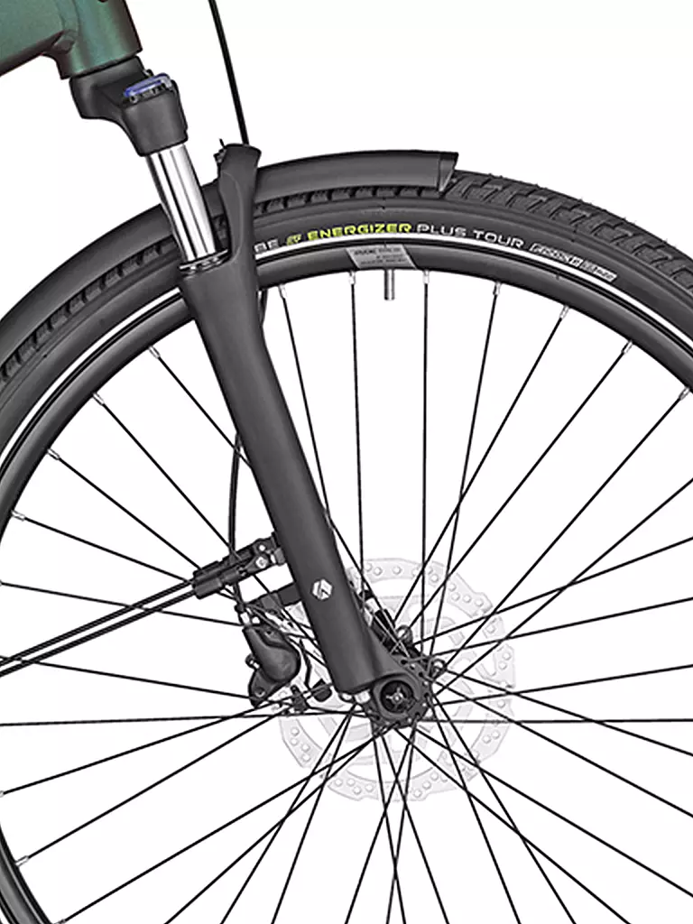 BERGAMONT | Damen E-Bike E-Horizon Elite 6 Belt Lady | dunkelgrün