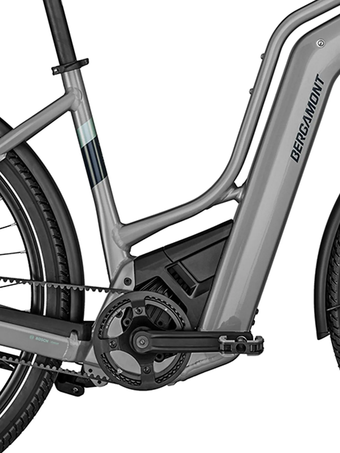 BERGAMONT | Damen E-Bike E-Horizon Elite 7 Belt Amsterdam | grau