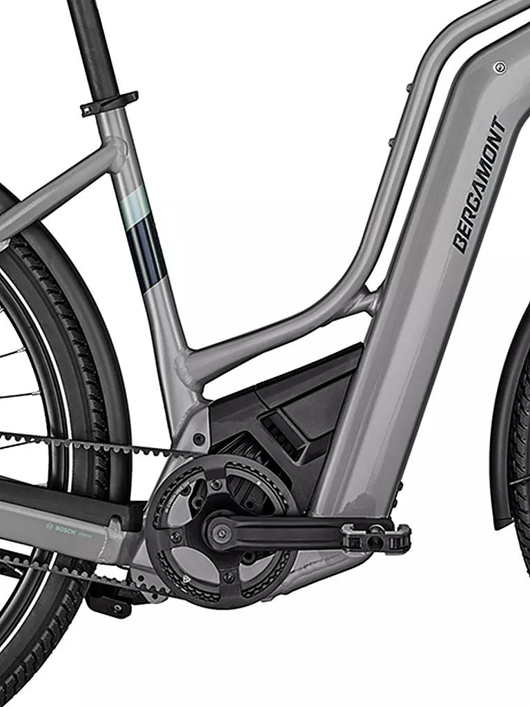 BERGAMONT | Damen E-Bike E-Horizon Elite 7 Belt Amsterdam | grau
