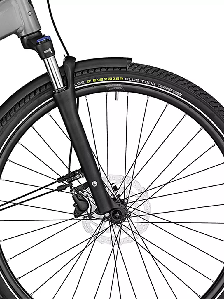 BERGAMONT | Damen E-Bike E-Horizon Elite 7 Belt Amsterdam | grau
