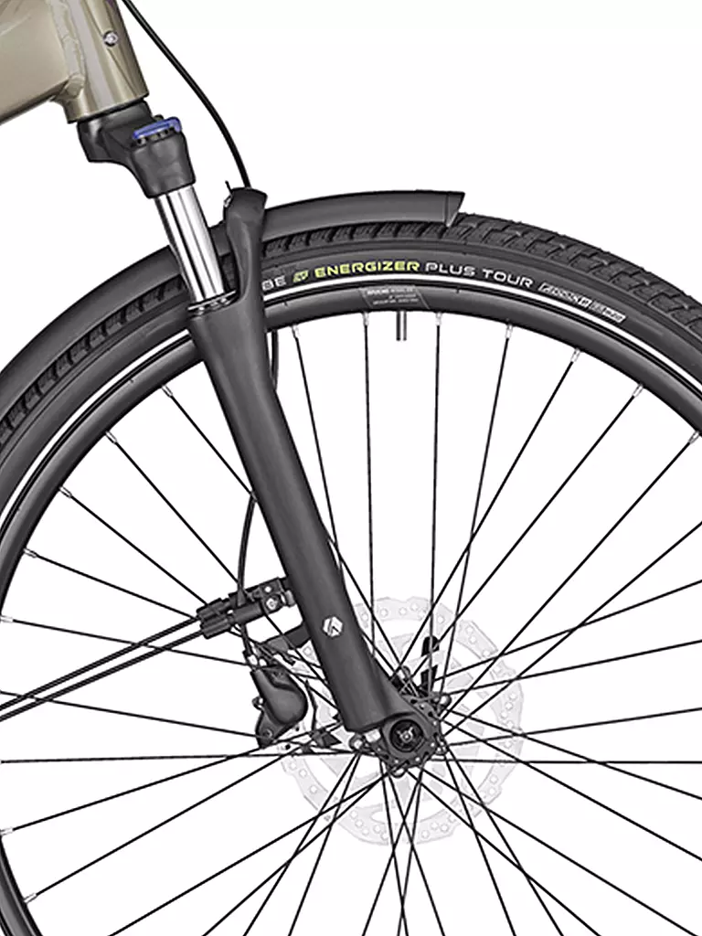 BERGAMONT | Damen E-Bike E-Horizon Elite 7 Belt Lady | camel