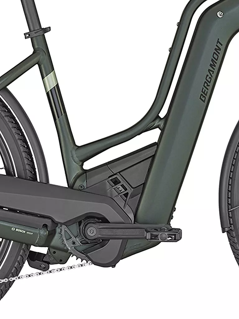 BERGAMONT | Damen E-Bike E-Horizon Expert 6 Amsterdam | dunkelgrün