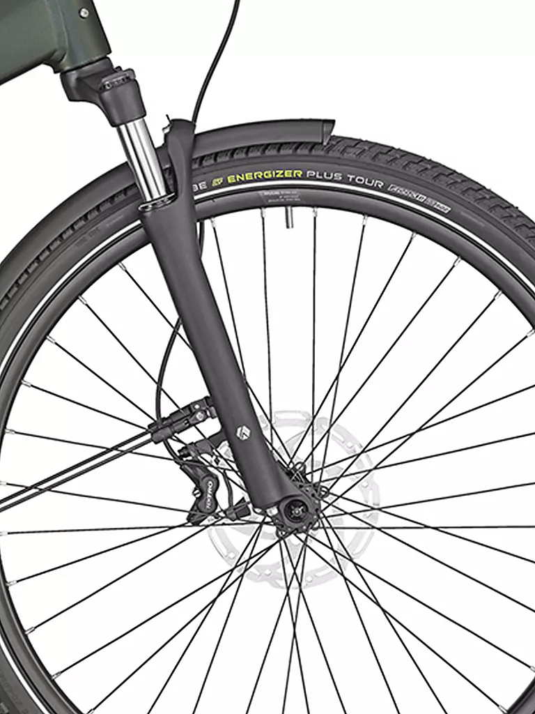 BERGAMONT | Damen E-Bike E-Horizon Expert 6 Amsterdam | dunkelgrün