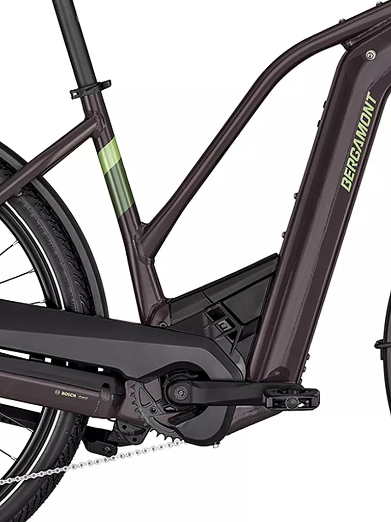BERGAMONT | Damen E-Bike E-Horizon Premium Expert Lady | dunkelrot