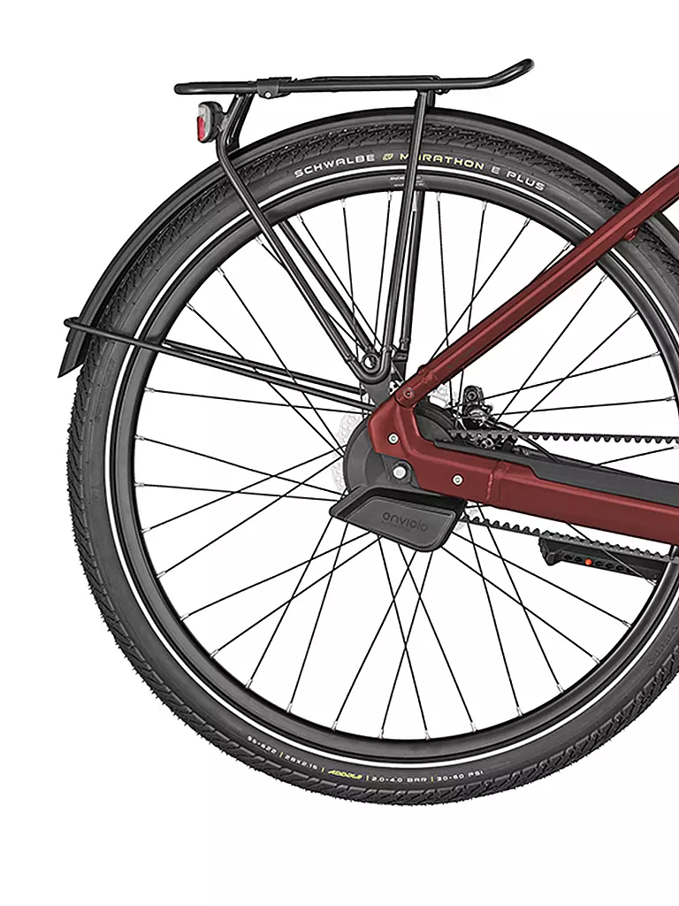BERGAMONT | Damen E-Bike E-Horizon Premium Pro Belt | rot