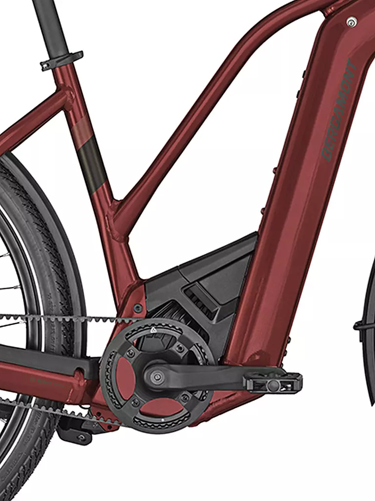 BERGAMONT | Damen E-Bike E-Horizon Premium Pro Belt | rot
