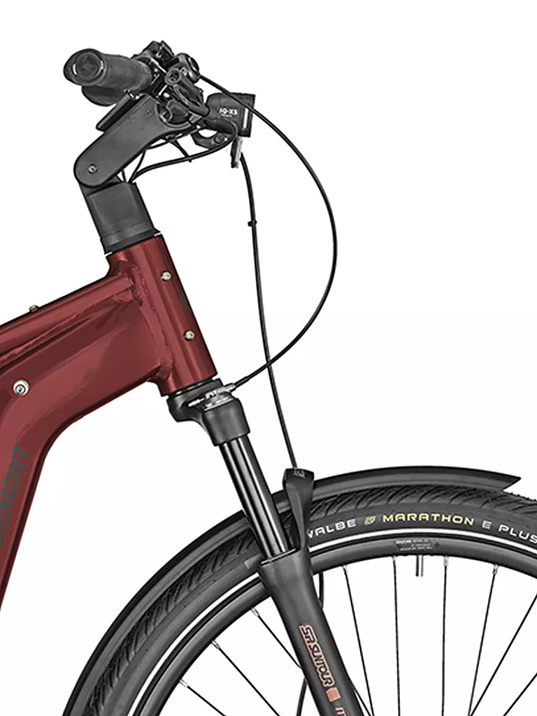BERGAMONT | Damen E-Bike E-Horizon Premium Pro Belt | rot
