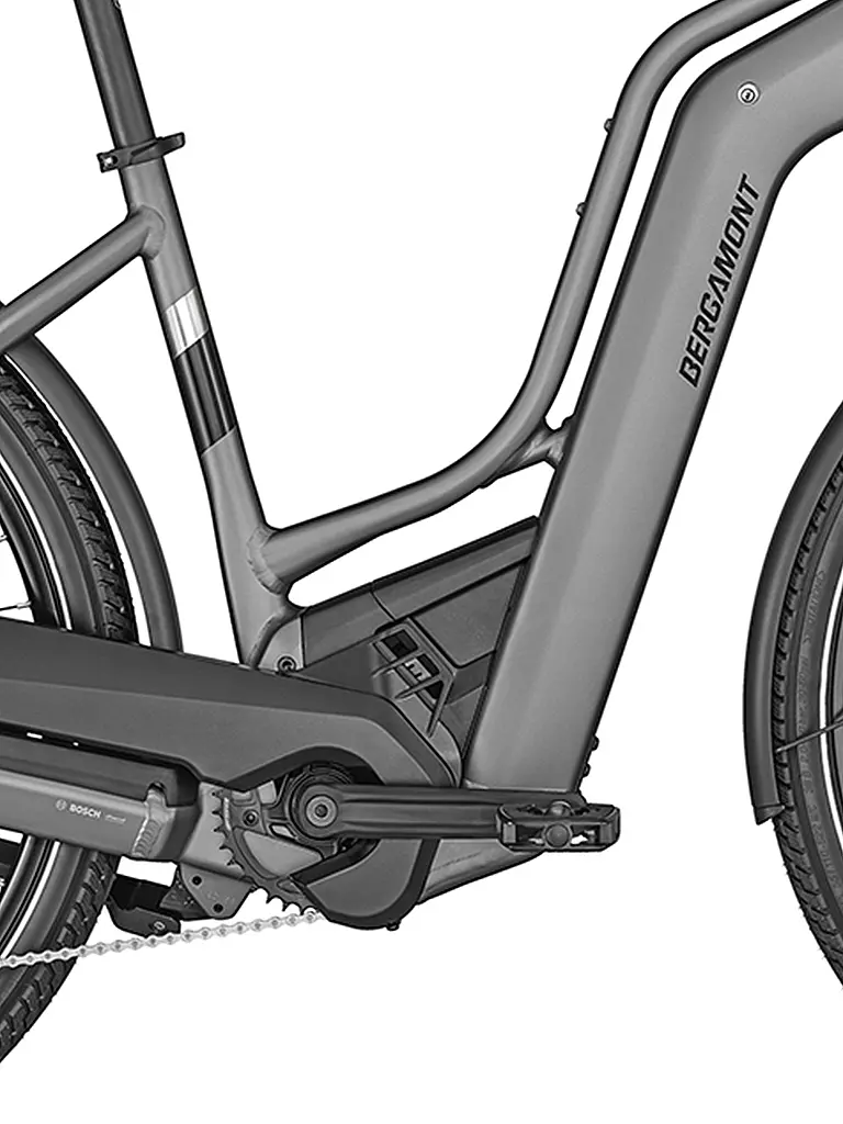 BERGAMONT | Damen E-Bike E-Horizon Sport 6 Amsterdam | silber