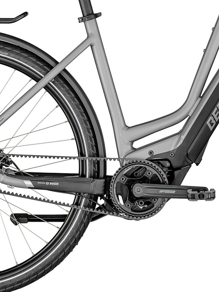 BERGAMONT | Damen E-Trekkingbike 28" E-Horizon Elite Belt Amsterdam 2022 | grau