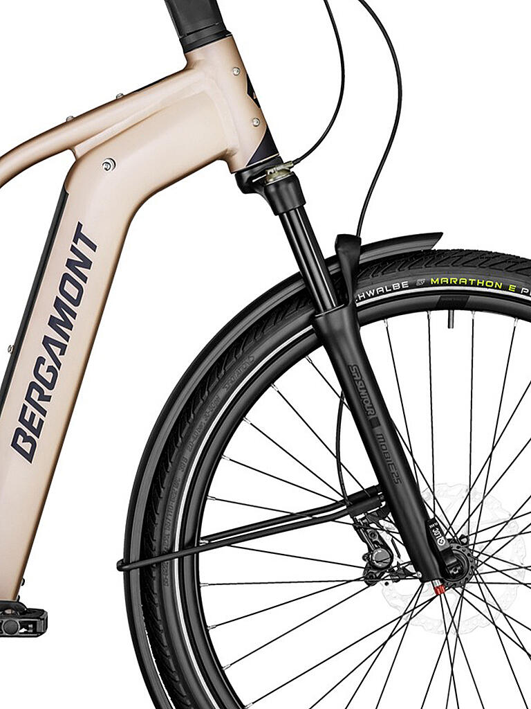 BERGAMONT | Damen E-Trekkingbike 28" E-Horizon Premium Pro Belt Lady 2022 | gold