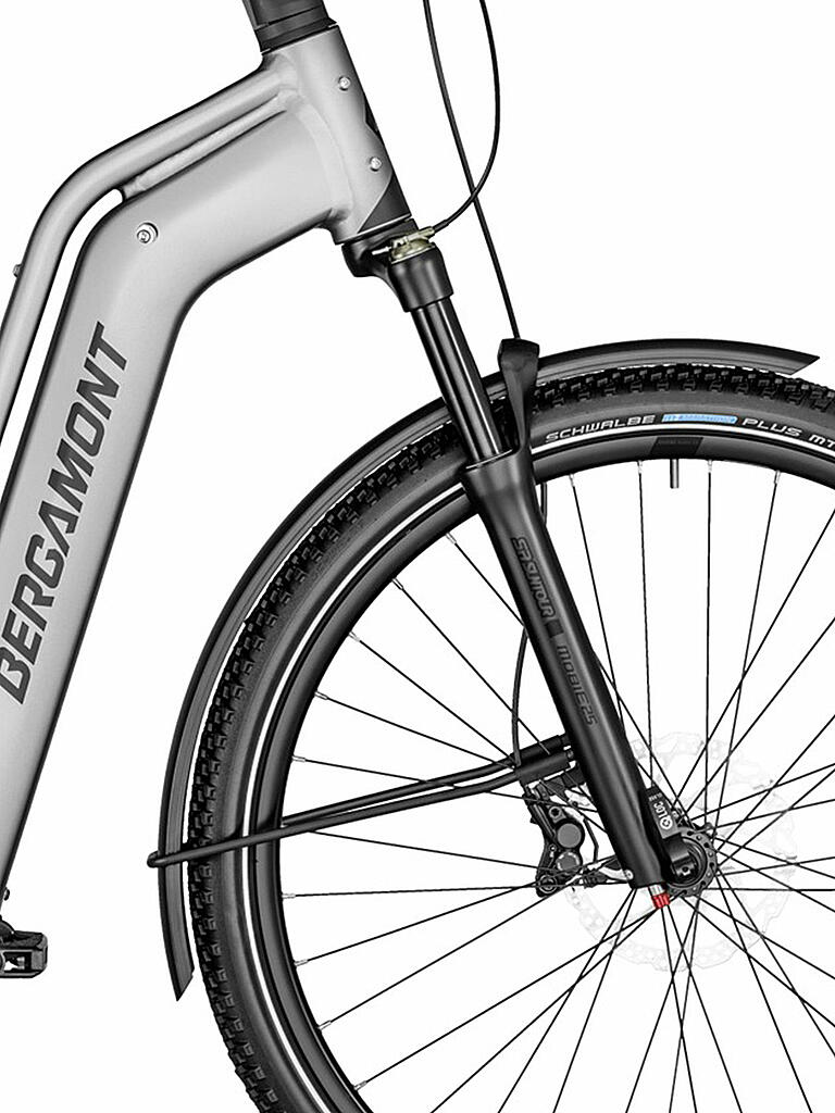 BERGAMONT | Damen E-Trekkingbike 28" E-Horizon Premium SUV Amsterdam 2022 | grau