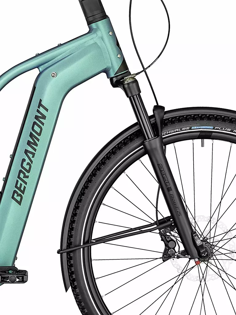 BERGAMONT | Damen E-Trekkingbike 28" E-Horizon Premium SUV Lady | hellblau