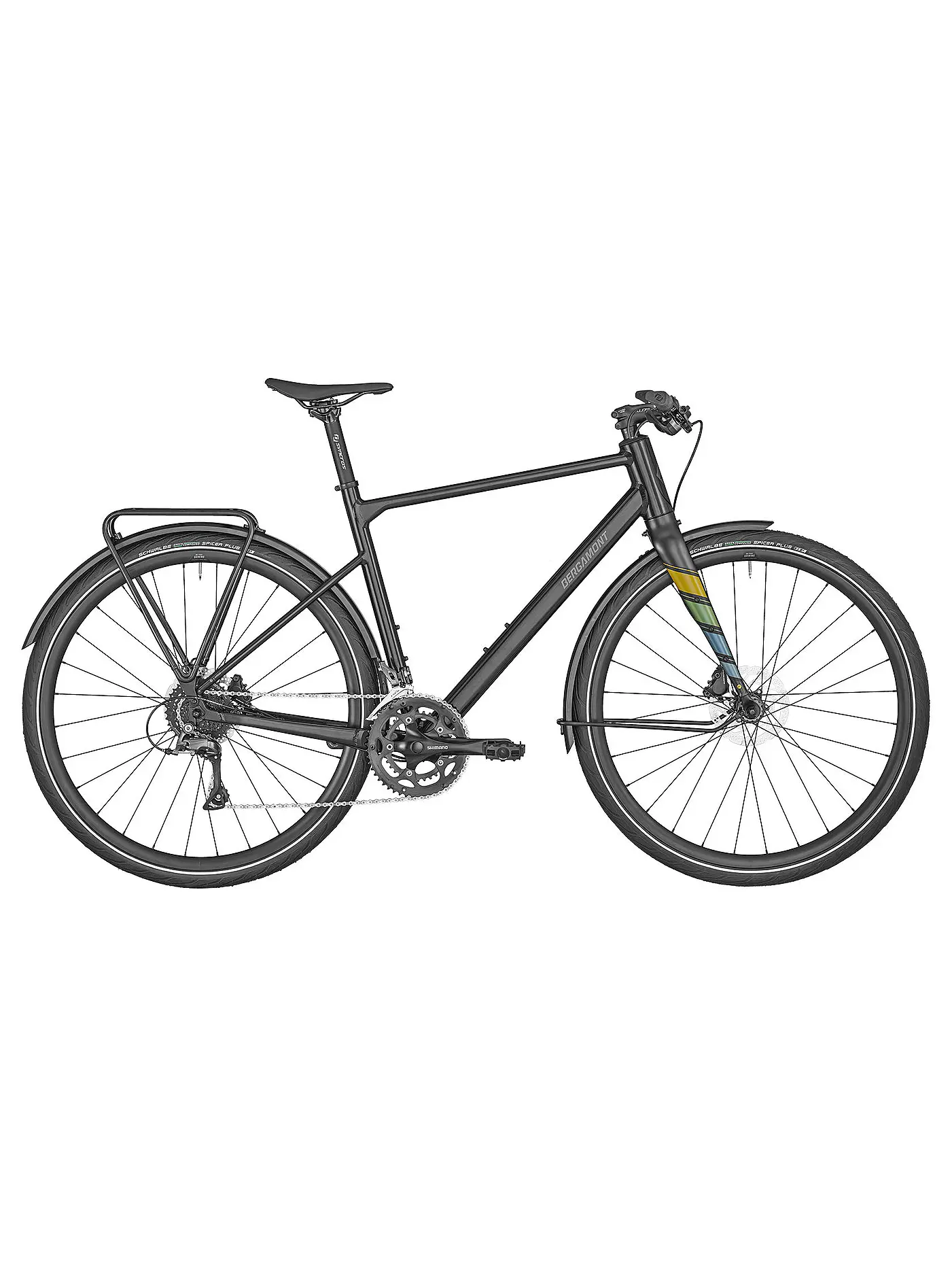 BERGAMONT | Herren Citybike Sweep 4 EQ | schwarz