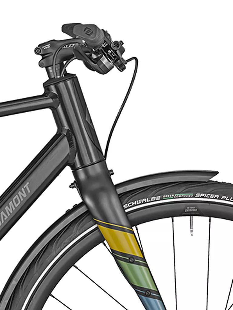 BERGAMONT | Herren Citybike Sweep 4 EQ | schwarz