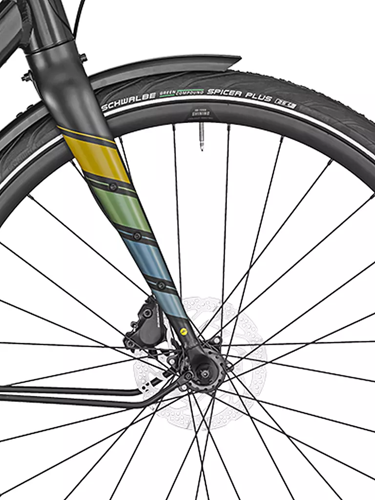 BERGAMONT | Herren Citybike Sweep 4 EQ | schwarz