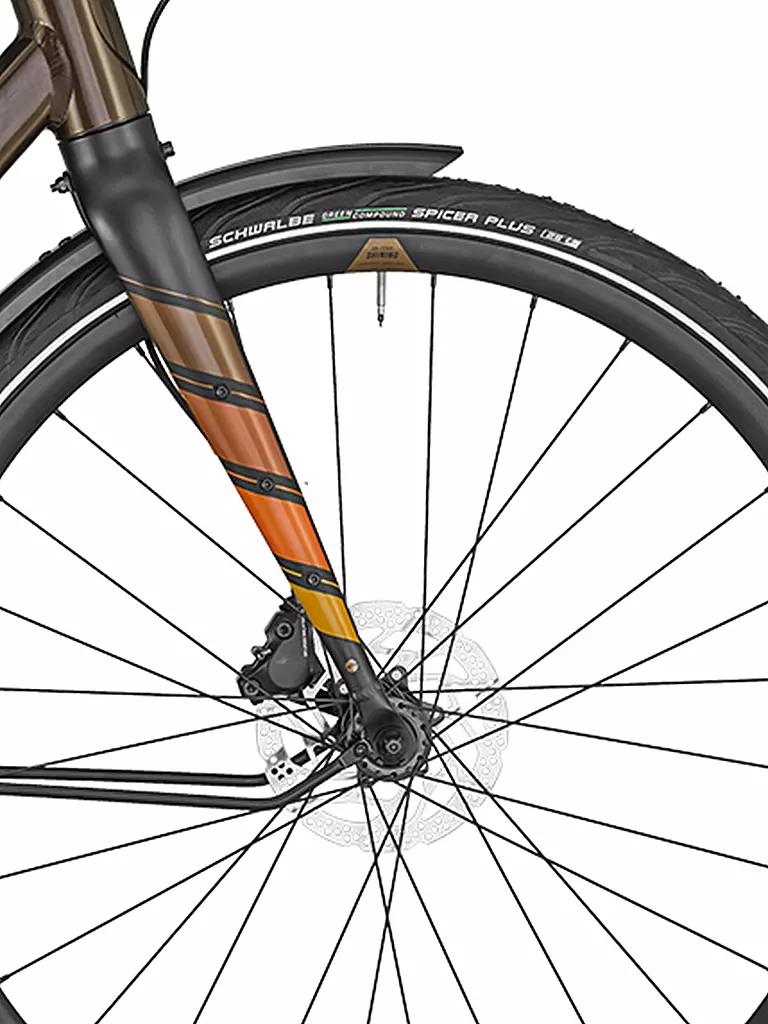 BERGAMONT | Herren Citybike Sweep 6 EQ | braun