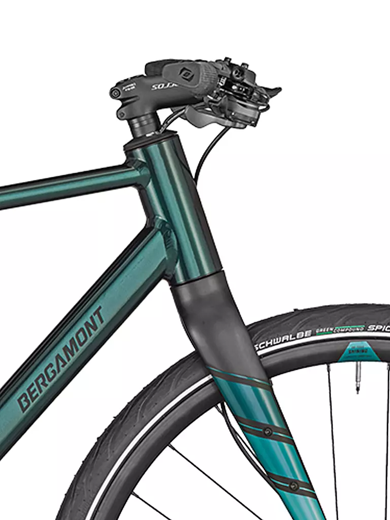 BERGAMONT | Herren Citybike Sweep 6 | dunkelgrün