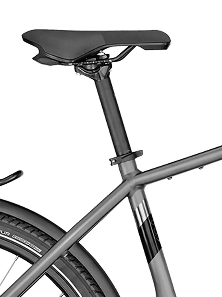 BERGAMONT | Herren E-Bike E-Horizon N5e FH Belt Gent | silber