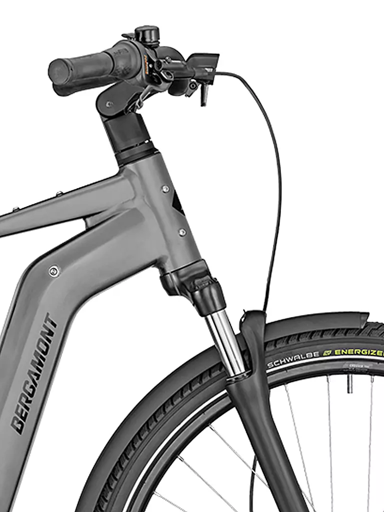 BERGAMONT | Herren E-Bike E-Horizon N5e FH Belt Gent | silber