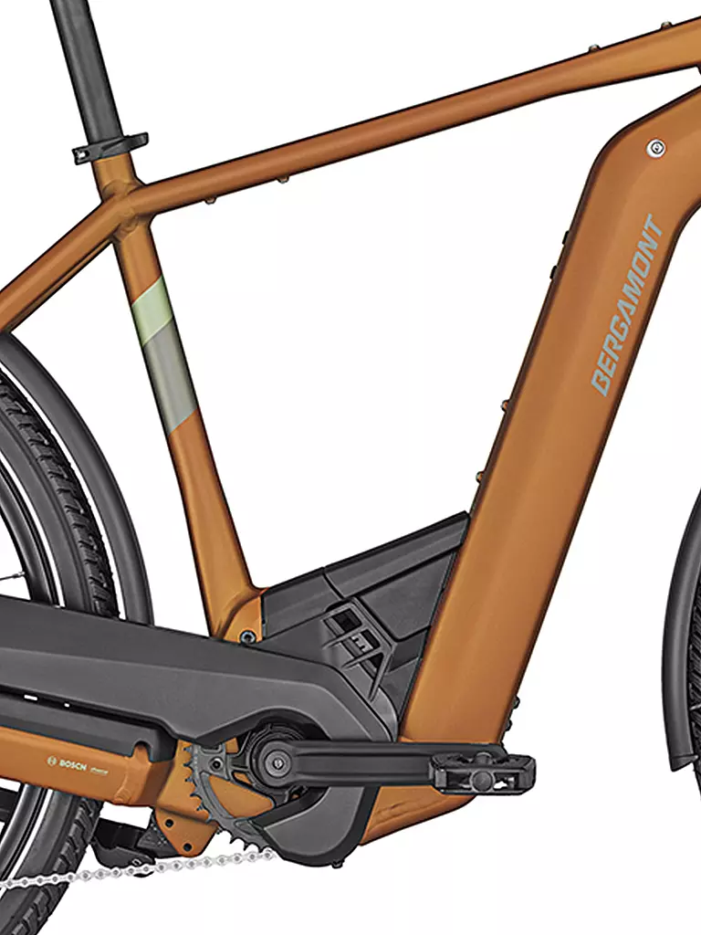 BERGAMONT | Herren E-Bike E-Horizon Sport 6 Gent orange | senf