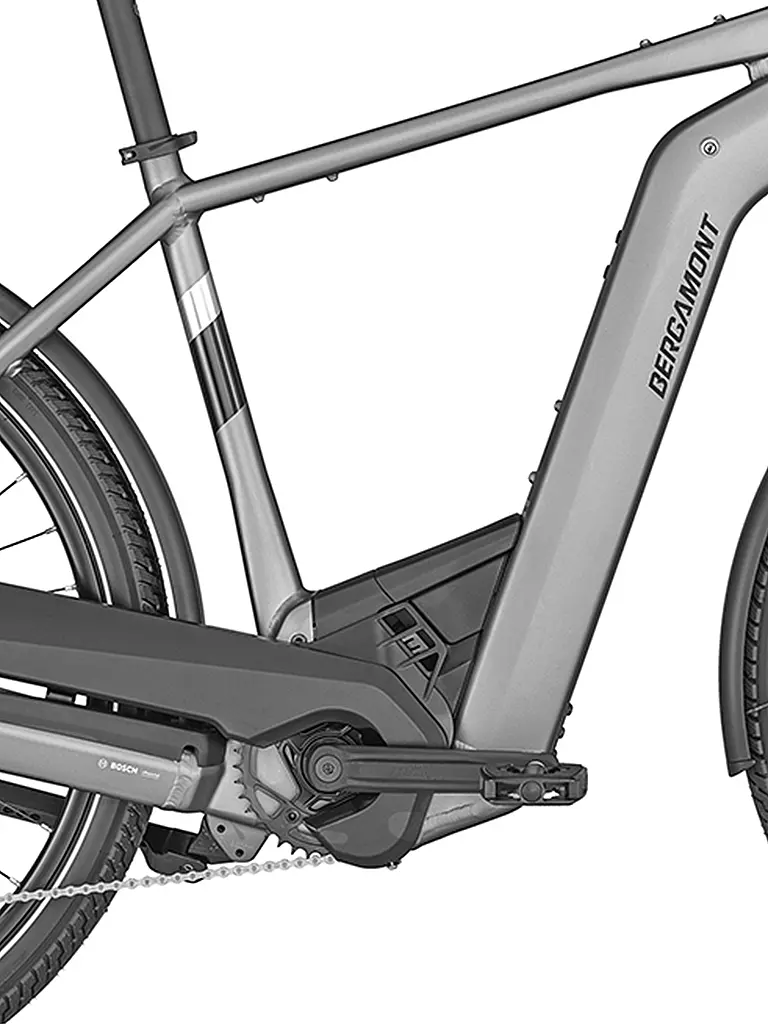 BERGAMONT | Herren E-Bike E-Horizon Sport 6 Gent silver | silber