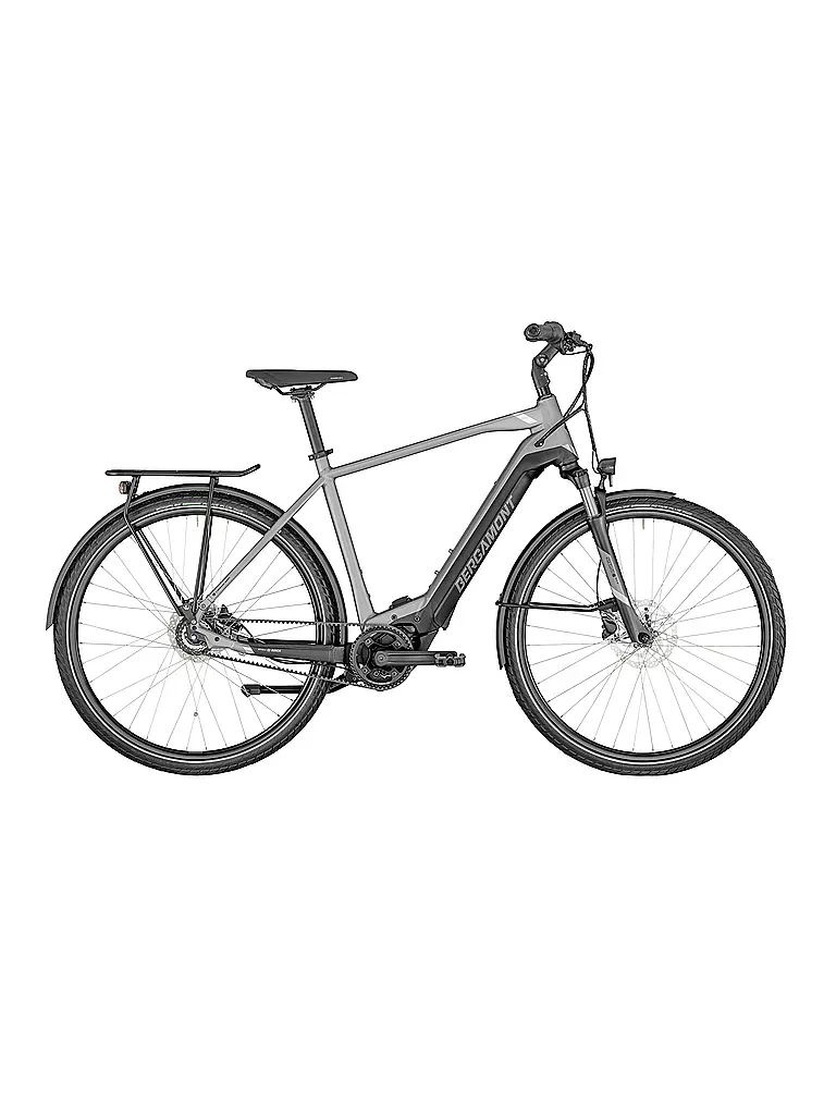 BERGAMONT | Herren E-Trekkingbike 28" E-Horizon Elite Belt Gent  | grau