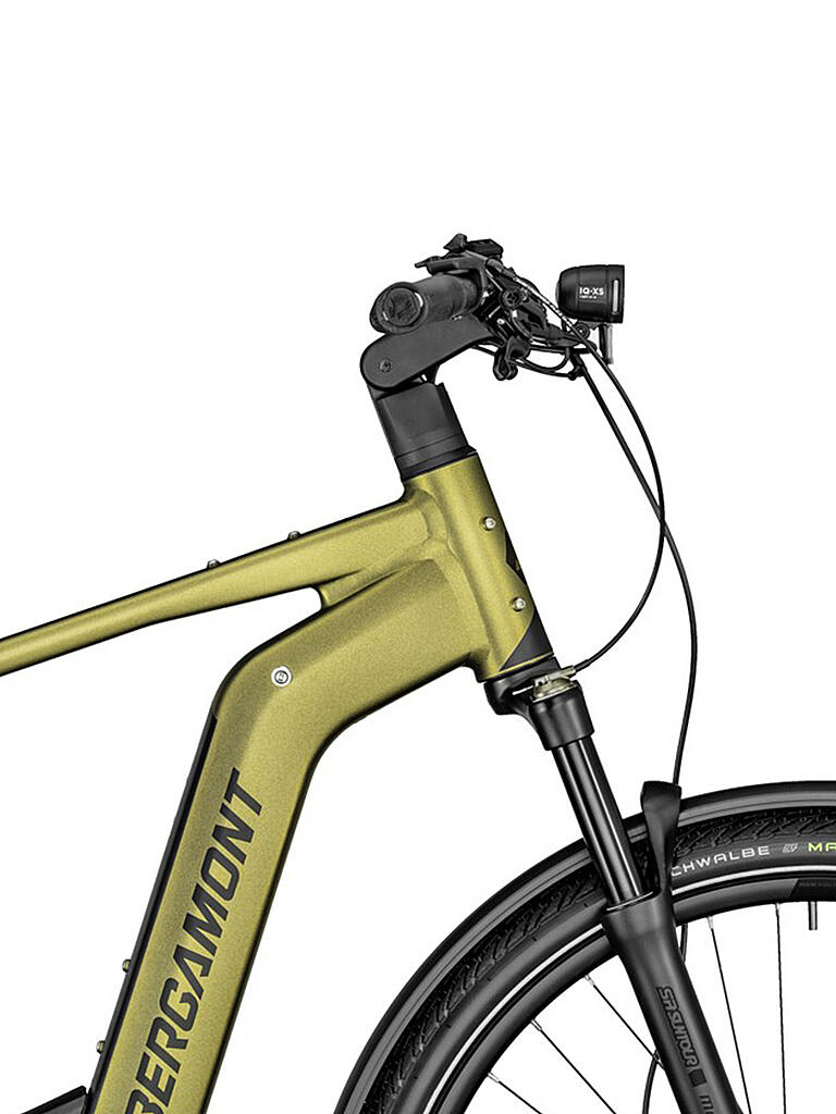 BERGAMONT | Herren E-Trekkingbike 28" E-Horizon Premium Pro Belt Gent 2022 | gold