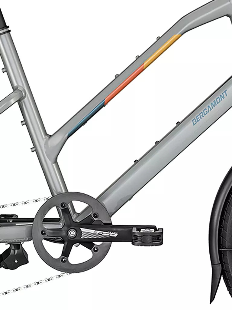 BERGAMONT | Herren Urbanbike Hans-on | silber