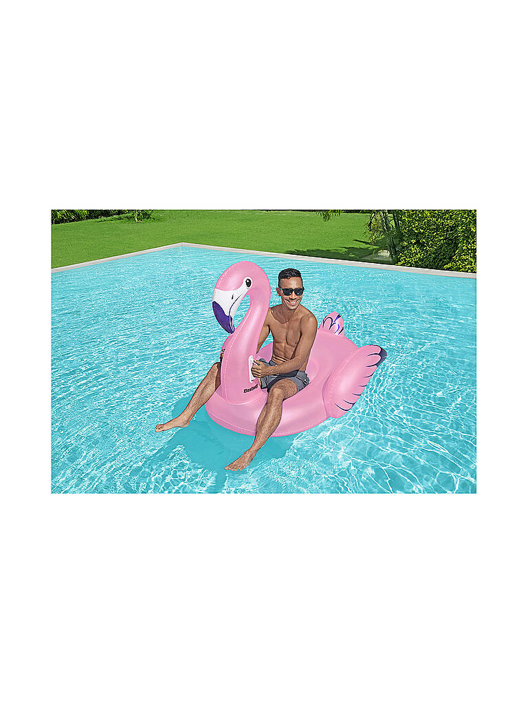 BESTWAY | Aufblasbarer Flamingo 153 cm x 143 cm | keine Farbe