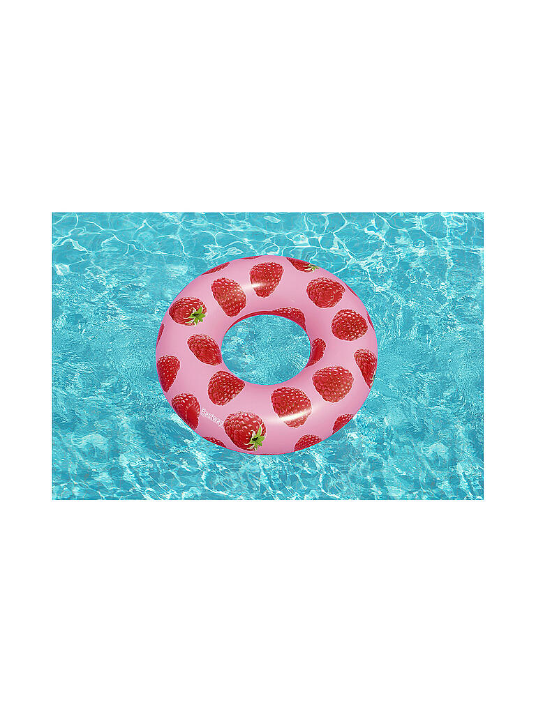 BESTWAY | Duftender aufblasbarer Schwimmring 119 cm | rot
