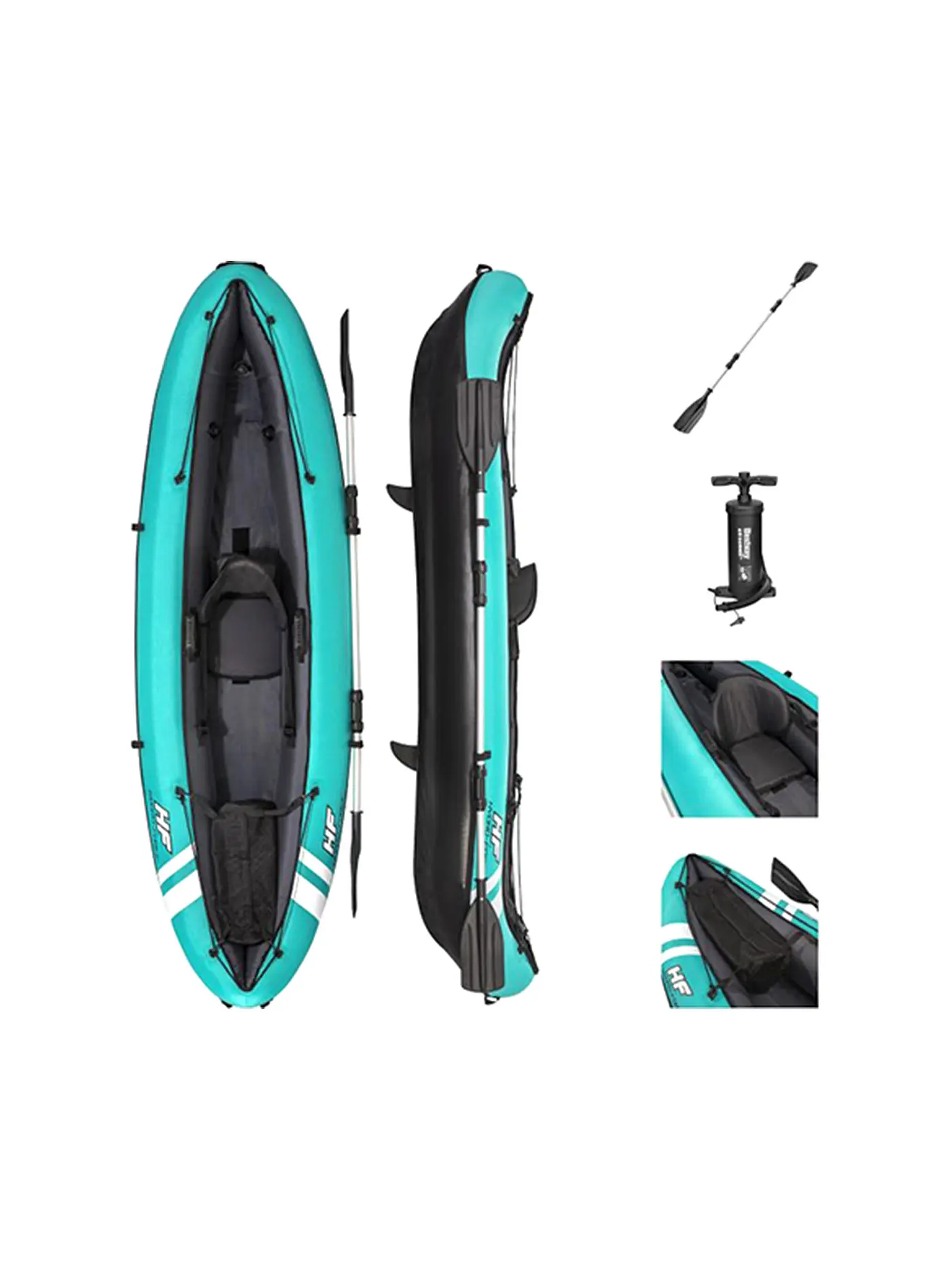 BESTWAY | Kayak Hydro-Force™ "Ventura" 280 x 86 x 40 cm | blau