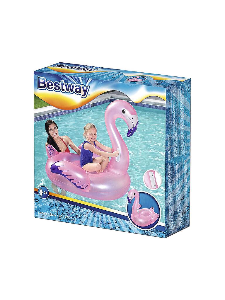 BESTWAY | Schwimmtier Flamingo 127 x 127 cm | rosa