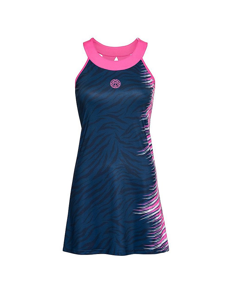 BIDI BADU Damen Tenniskleid Daria Tech Dress 2in1 blau | XS